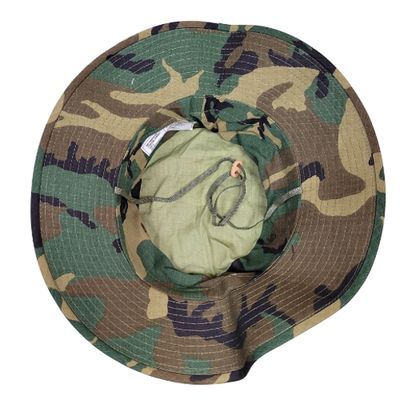 Vietnam ERDL US Military Boonie Hat, Wide Brim
