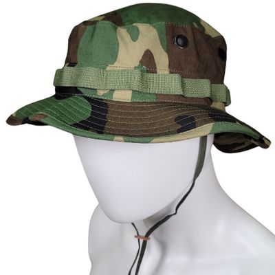 Woodland US Military Boonie Hat