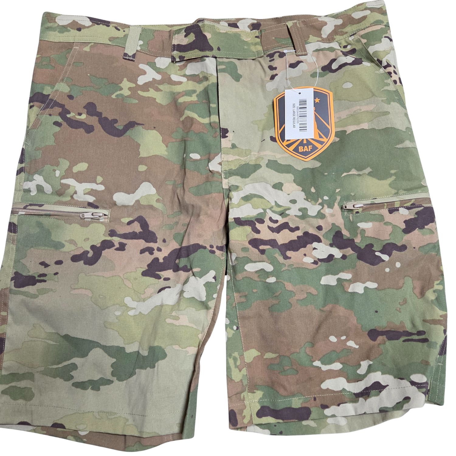BAF Defender BDU Shorts, Camo Pattern: OCP, Size: Large