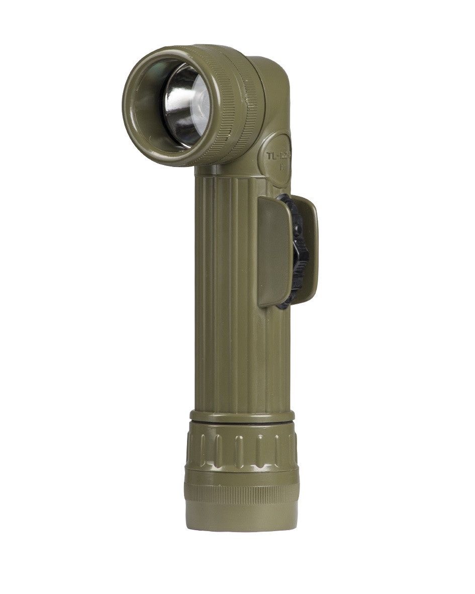French Army Angle Head Flashlight