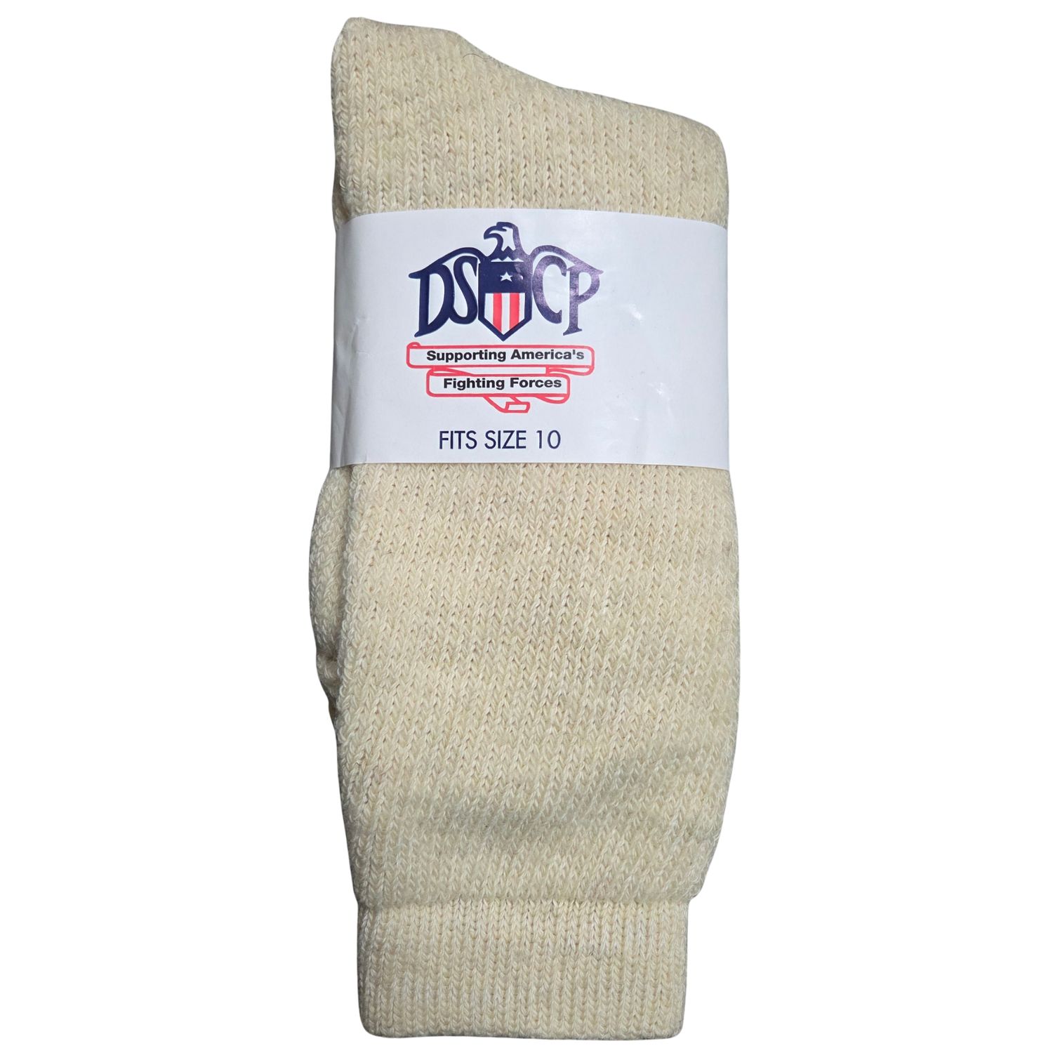 US Military Cold Weather Wool Socks, Size 10
