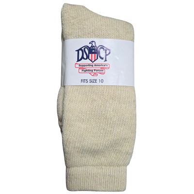 US Military Cold Weather Wool Socks, Size 10