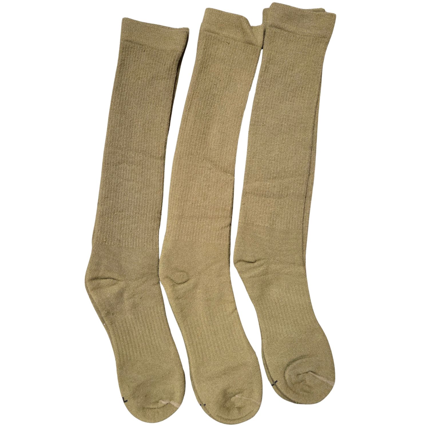 Miliary Boot Socks, Dri Comfort, Color: Coyote, Size: 5 - 8