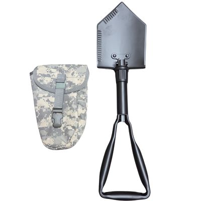 Military Style Tri-Fold E-Tool w/ Cover
