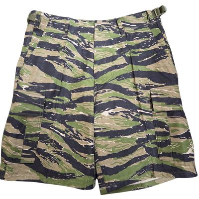 Greek Army BDU Shorts, Tigerstripe