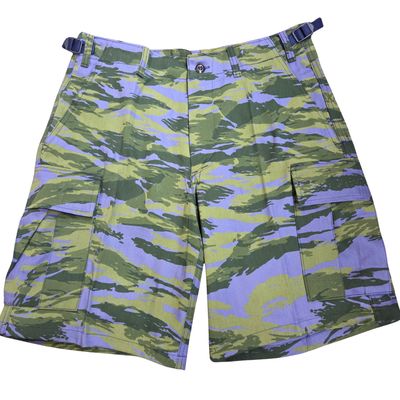 Greek Air Force BDU Shorts, Blue Lizard