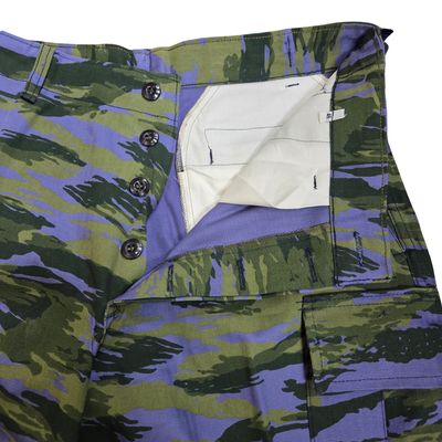 Greek Air Force BDU Shorts, Blue Lizard