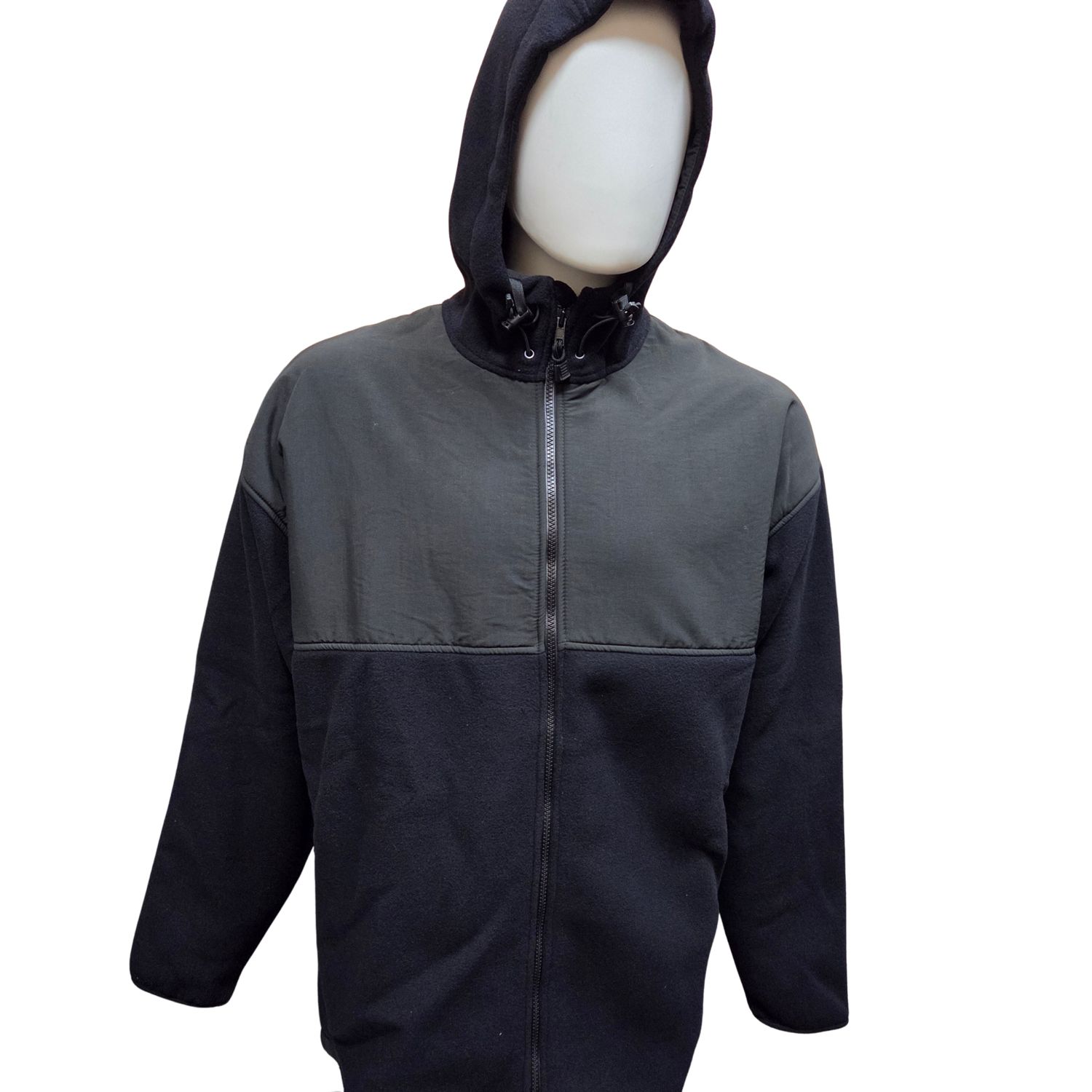 Tactical Hooded Fleece Jacket, 2XL