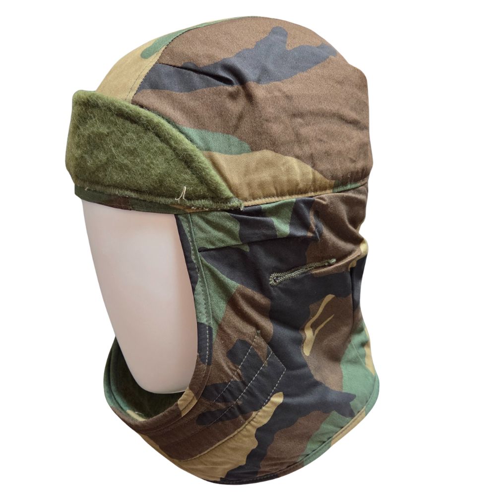 USGI Cold Weather Helmet Liner Cap, Woodland