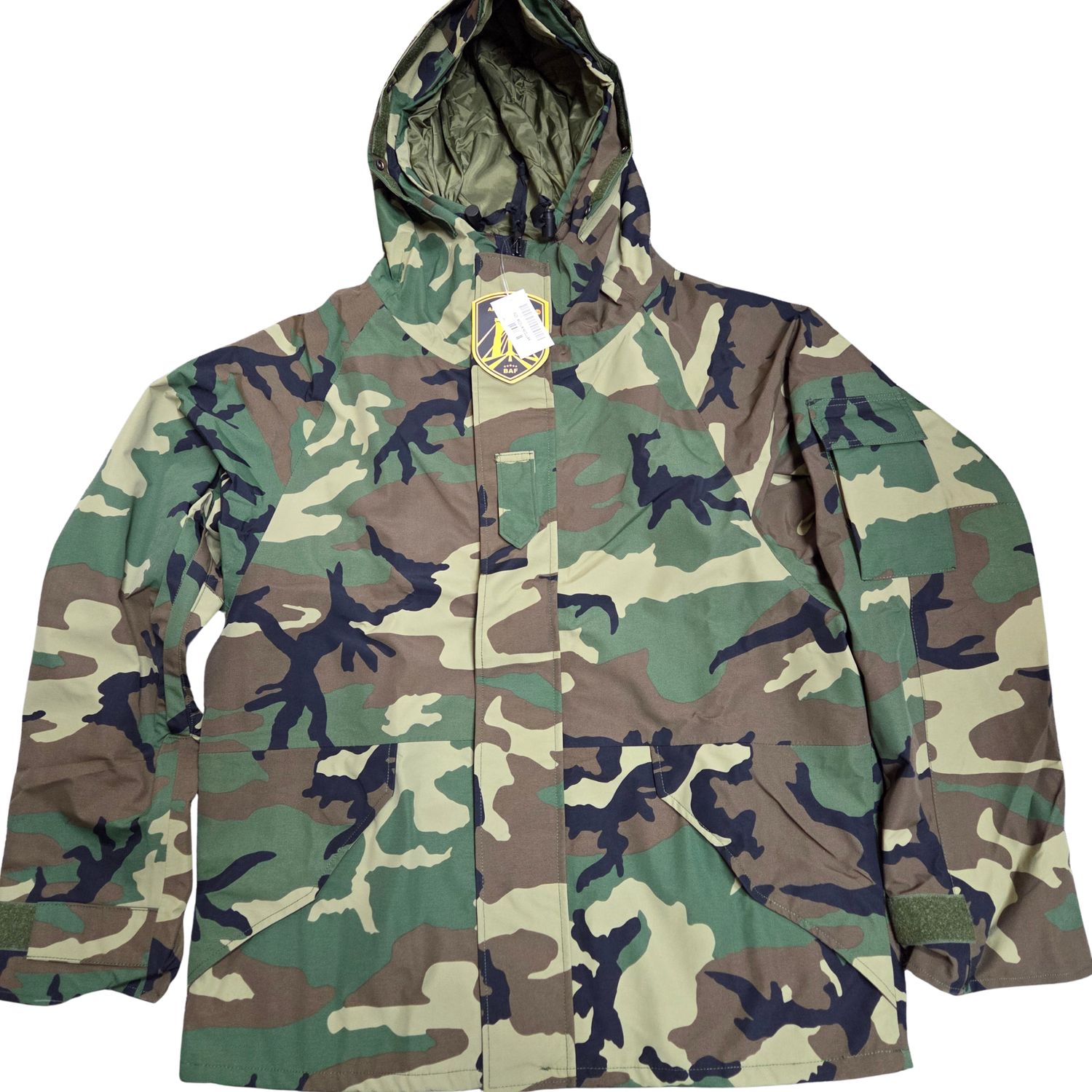 BAF USGI Style Woodland Rain Parka
