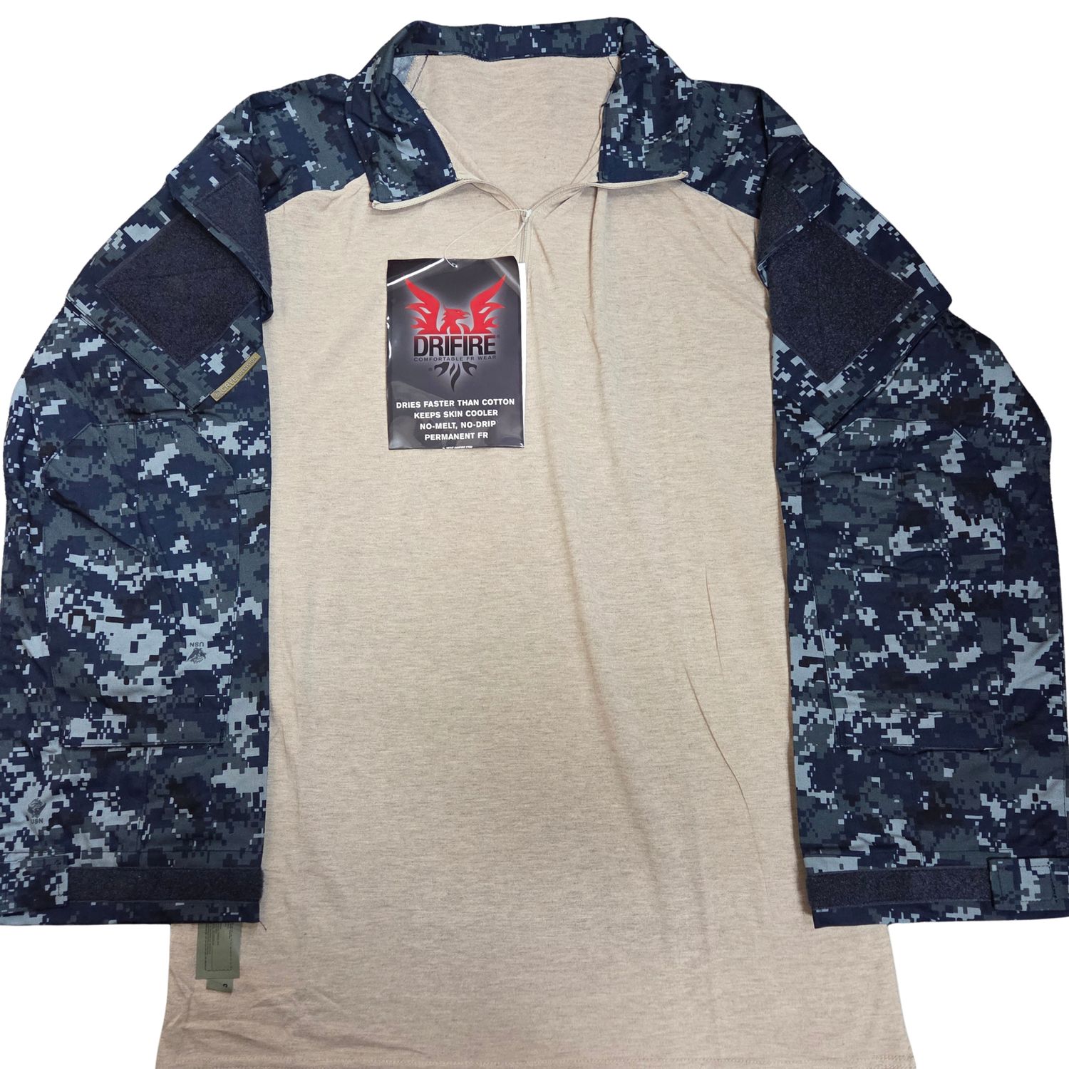 Crye Precision NWU "Blueberry" Combat Shirt, Large R
