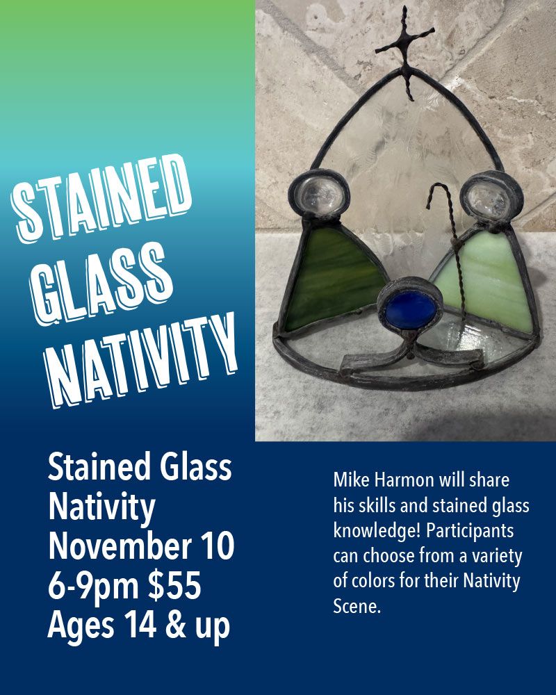 Stained Glass Nativity Class