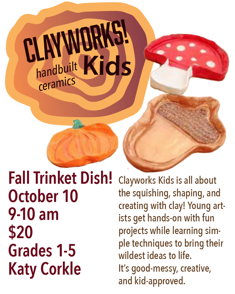 Clay Works Kids- Fall Trinket Dish