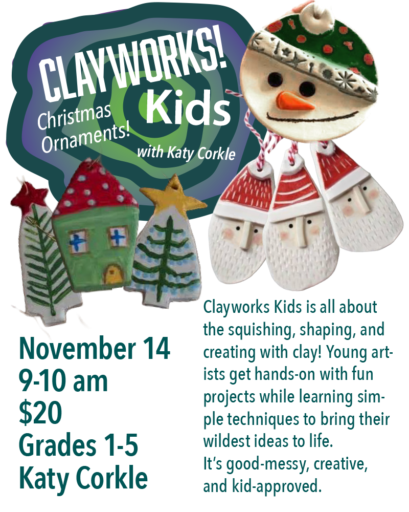 Clay Works Kids- Christmas Ornaments