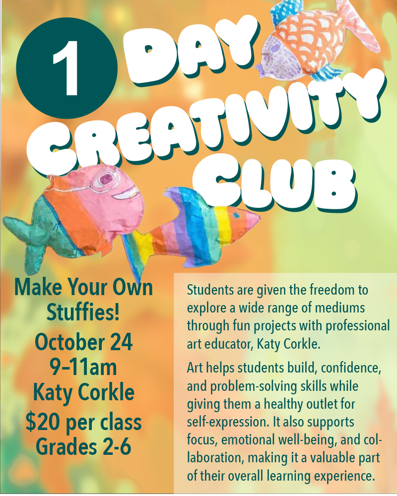 Creativity Club-Create Your Own Stuffies