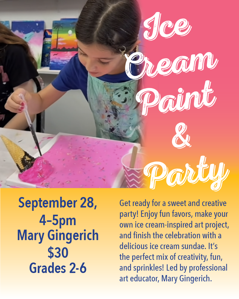 Ice Cream Paint and Party