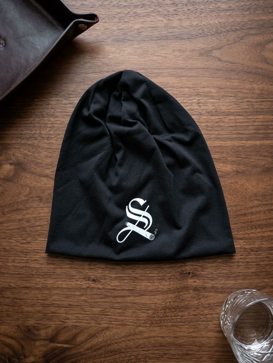 Specter Black Beanie