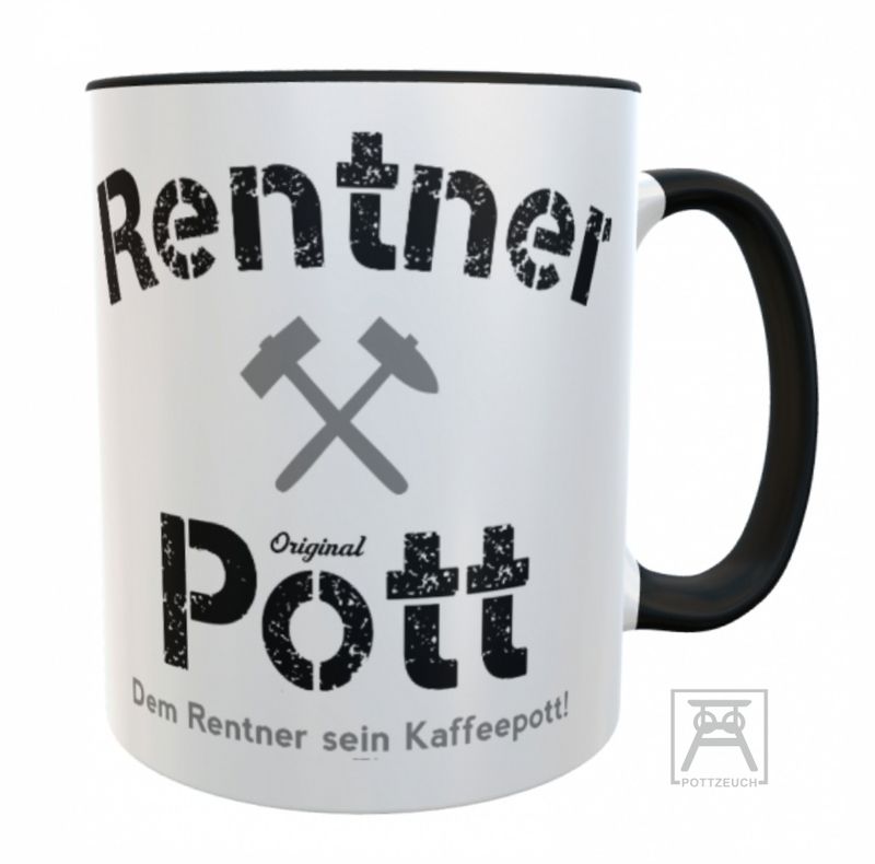 Kaffeepott Rentner Pott