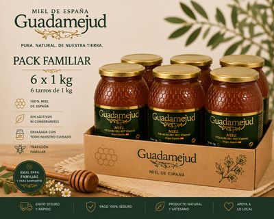 Pack Familiar 6 × 1 kg