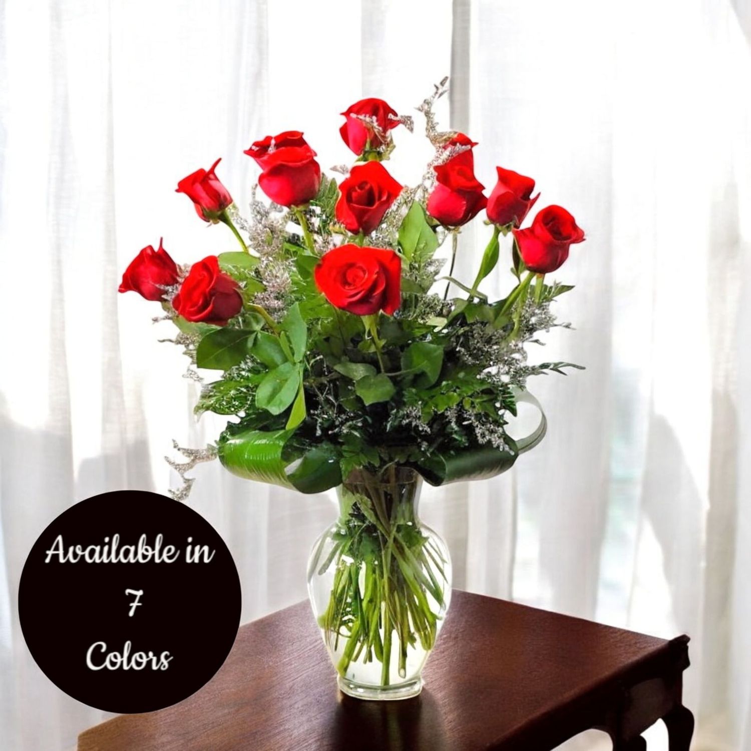 Dozen Roses (7 Colors Available)