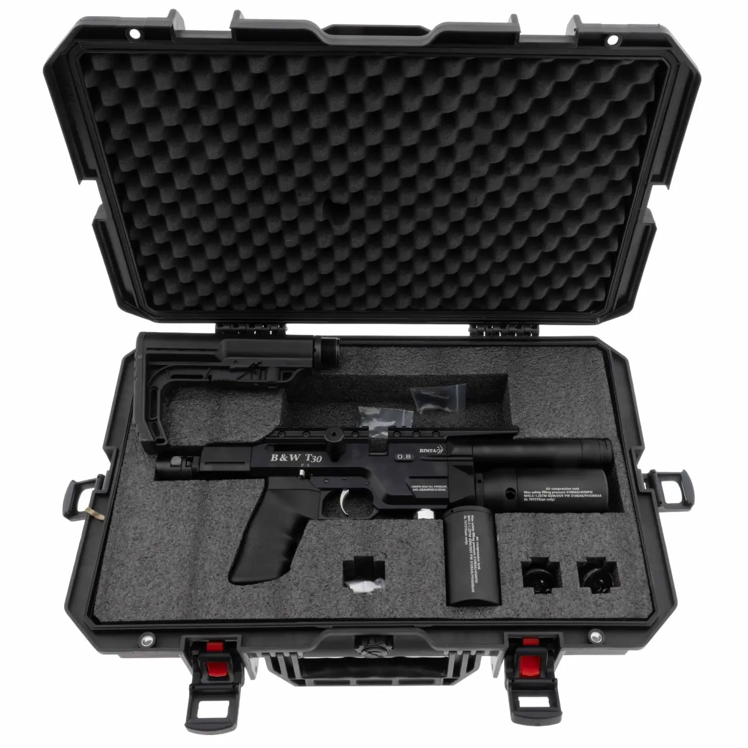BINTAC T30 - 30 CALIBER SEMI AUTO PCP AIRGUN