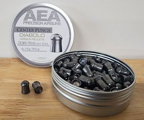 AEA CENTER PUNCH PELLETS .338 CAL 95 GRAIN