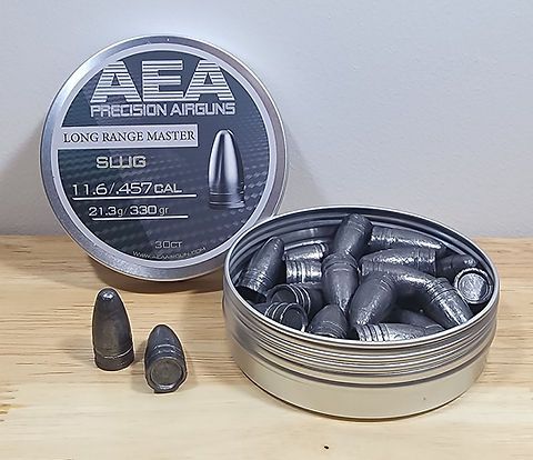 AEA LONG RANGE MASTER SLUG .457 CAL 330 GRAIN