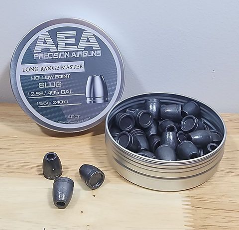 AEA LONG RANGE MASTER SLUG .50 CAL 240 GRAIN