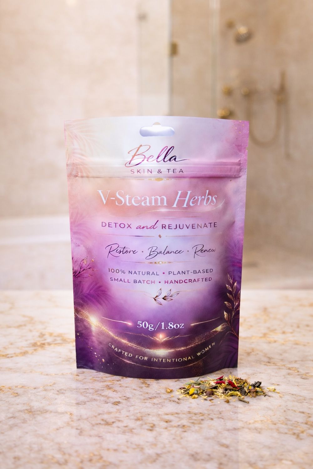 15+ Sessions - V-Steam Herbs - Rejuvenate - Female Support - Womb Detox