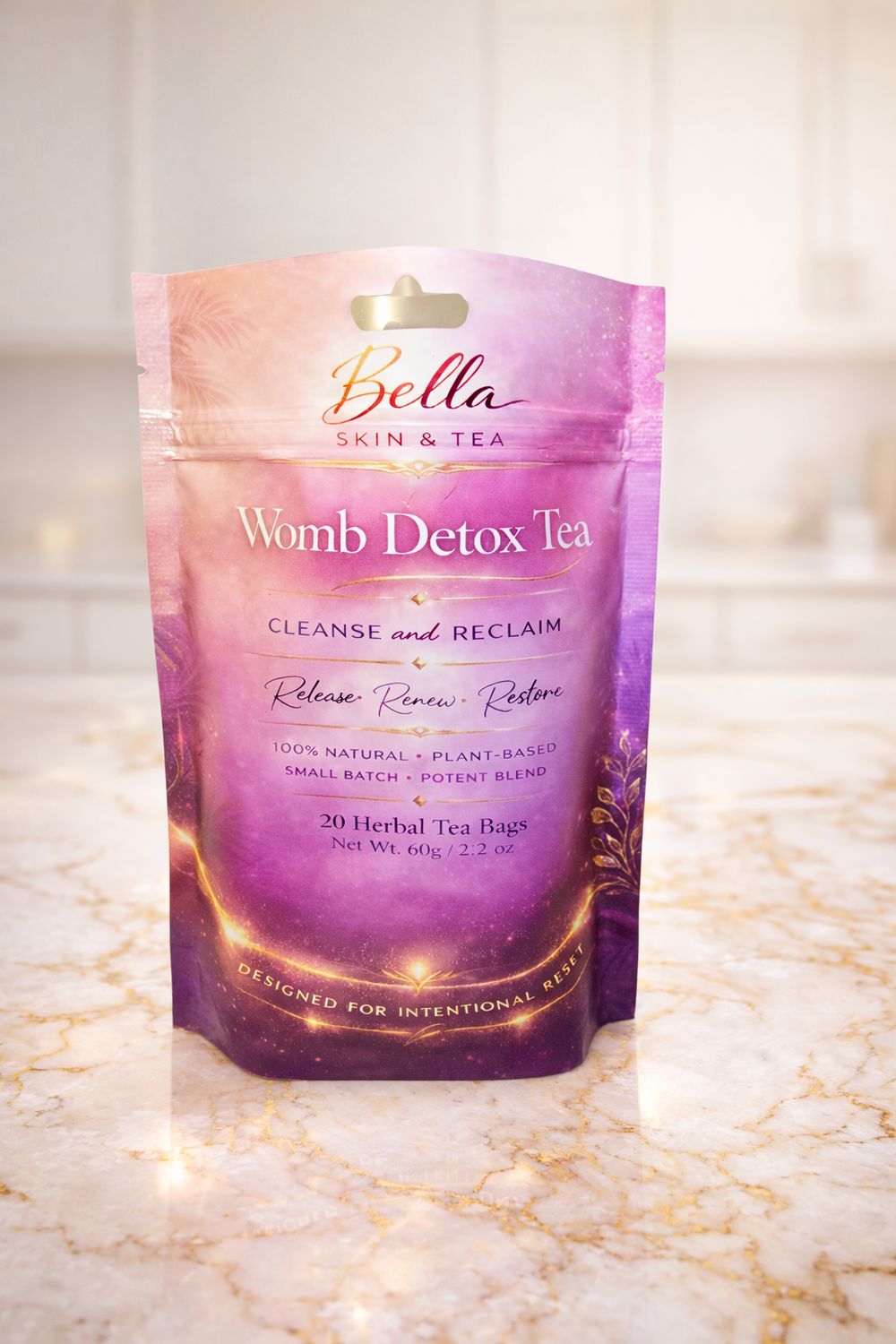 20 Tea bags - Womb Cleanse Tea - Natural Healing - Female Support - Womb Detox