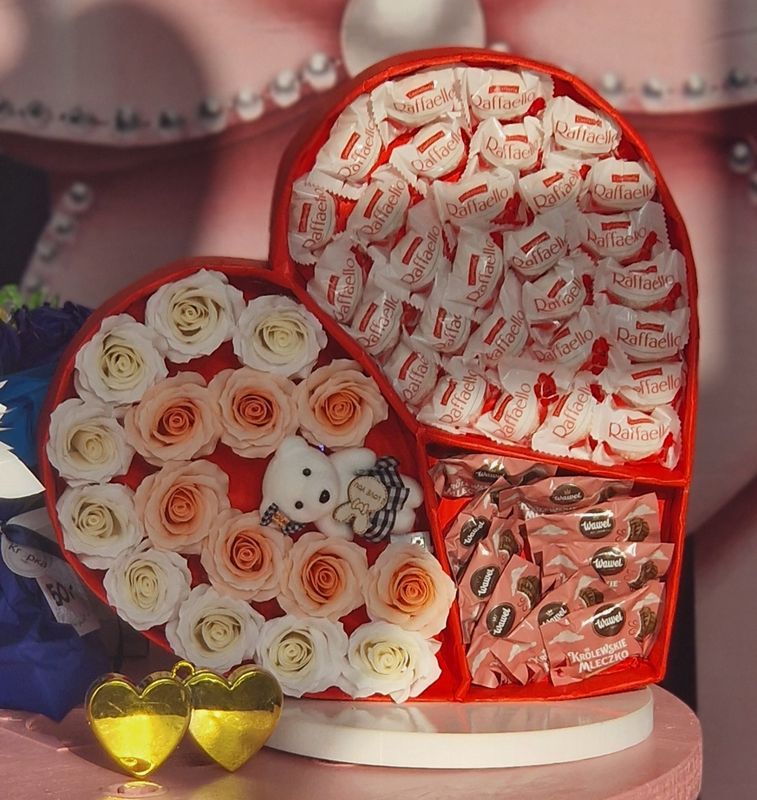 Box w kształcie serca