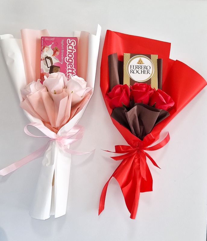 Bukiet premium z Czekoladą Dzień Kobiet Bukiet premium z Czekoladą Dzień Kobiet