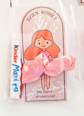 Prezent z Okazji dnia Kobiet Gumka Scrunchie