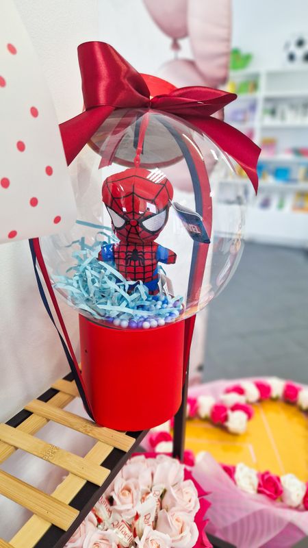 Balon BOBO z wypełnieniem Spidey