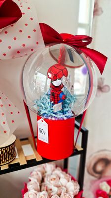 Balon BOBO z wypełnieniem Spidey