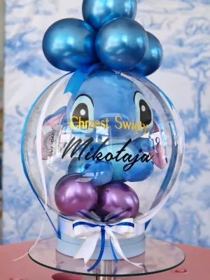 Balon Bobo z pluszakiem