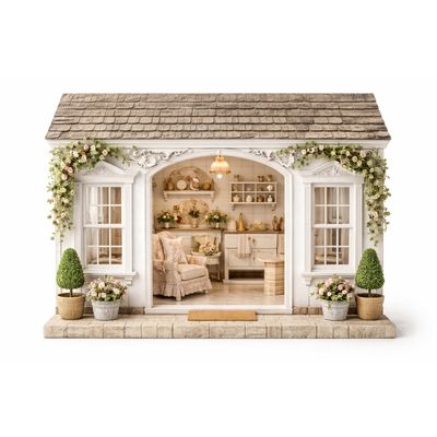 DOLLHOUSES/ROOMBOXES/DISPLAY CASES