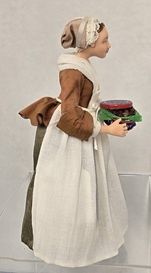"La Belle Chocolatier" Artisan-Made Porcelain Doll mc1469x