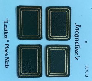1/24th "Leather" Placemats jaq6010g