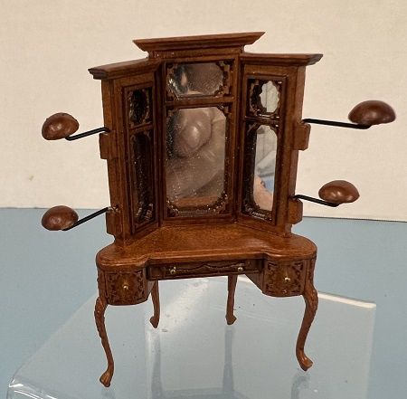 1/24th Walnut Hat Dressing Table besS-1905