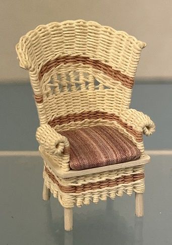 1/24th Wicker Chair mc030964