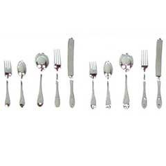 10-Pc Silver Flatware Set CB130