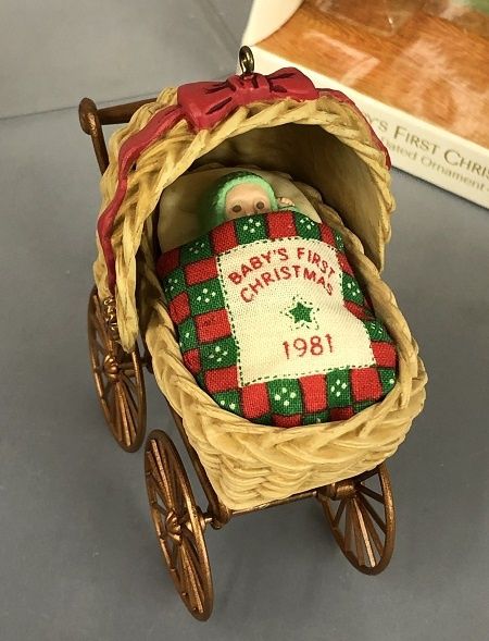 1981 Babys First Christmas - RARE MINT QX4402