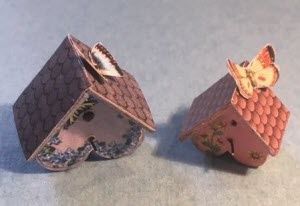 2 Birdhouses and Butterflies Kit DF129