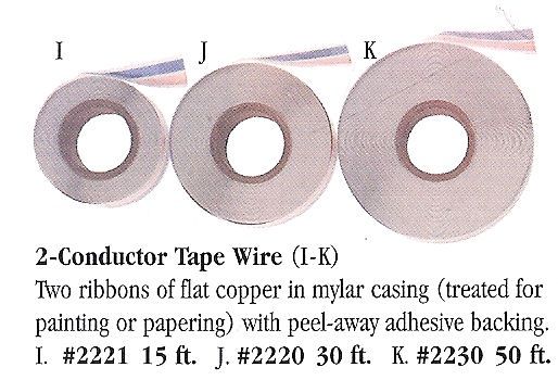 2-Conductor Tape Wire (I-K) 50 Ft HW2230