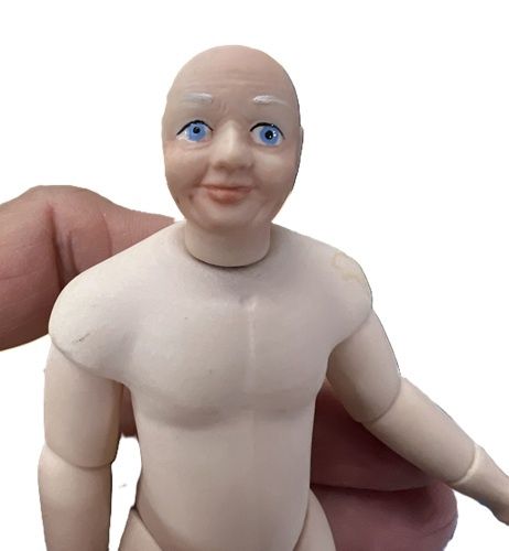 Porcelain Body Jointed Doll so1844