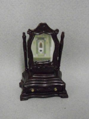 "Chateau" Vanity Box and Mirror Bes1783aMH