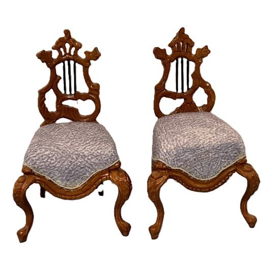 "Fantasy Lyre" Mahogany Bar Stools bes6043mh