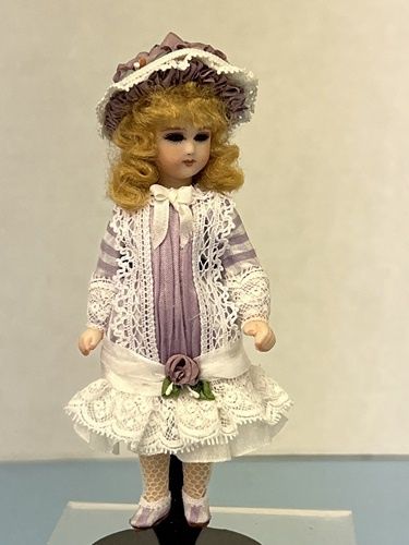 "Glass-Eyed" doll "Lyne" by Pat Boldt mc030921