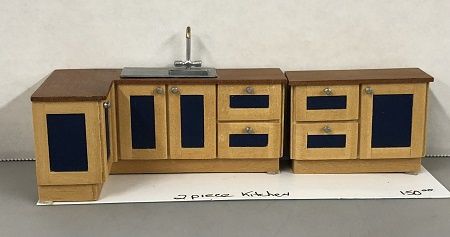 1/24th 2-Piece Kitchen MC04050